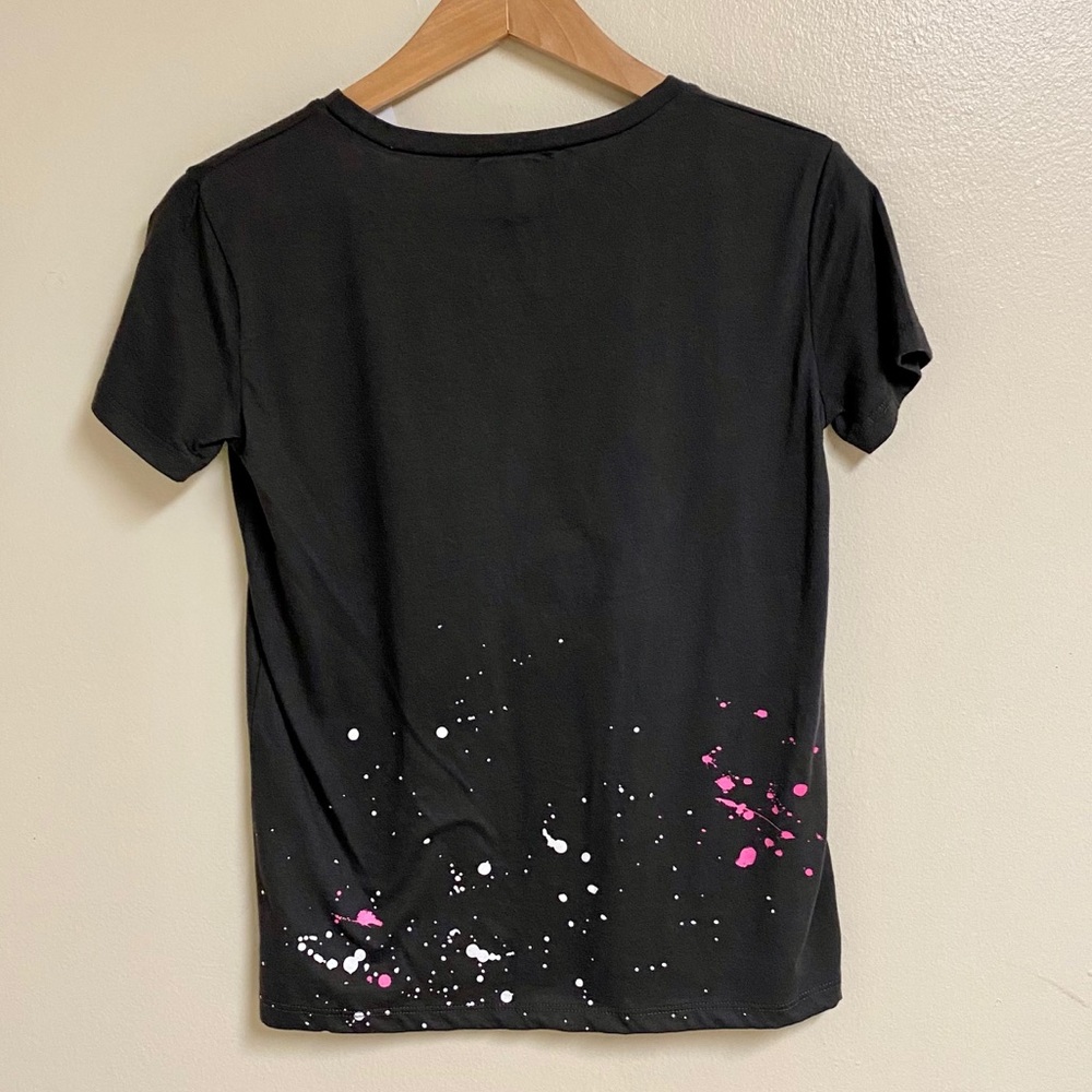 New Chaser Tiger US Tour Vintage Black Graphic Tee - Picture 5 of 10